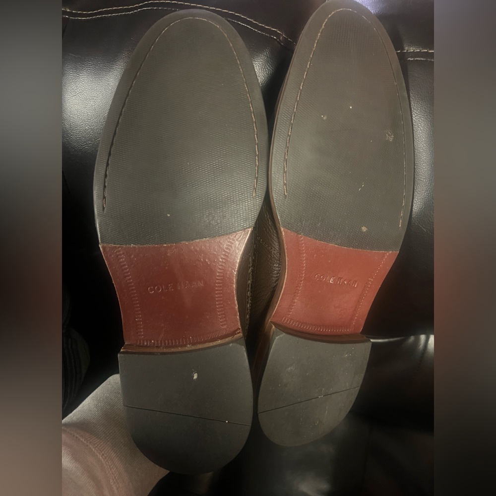 Cole Haan Brown and Tan Men's Leather Shoes Size 10.5 M - Picture 5 of 14